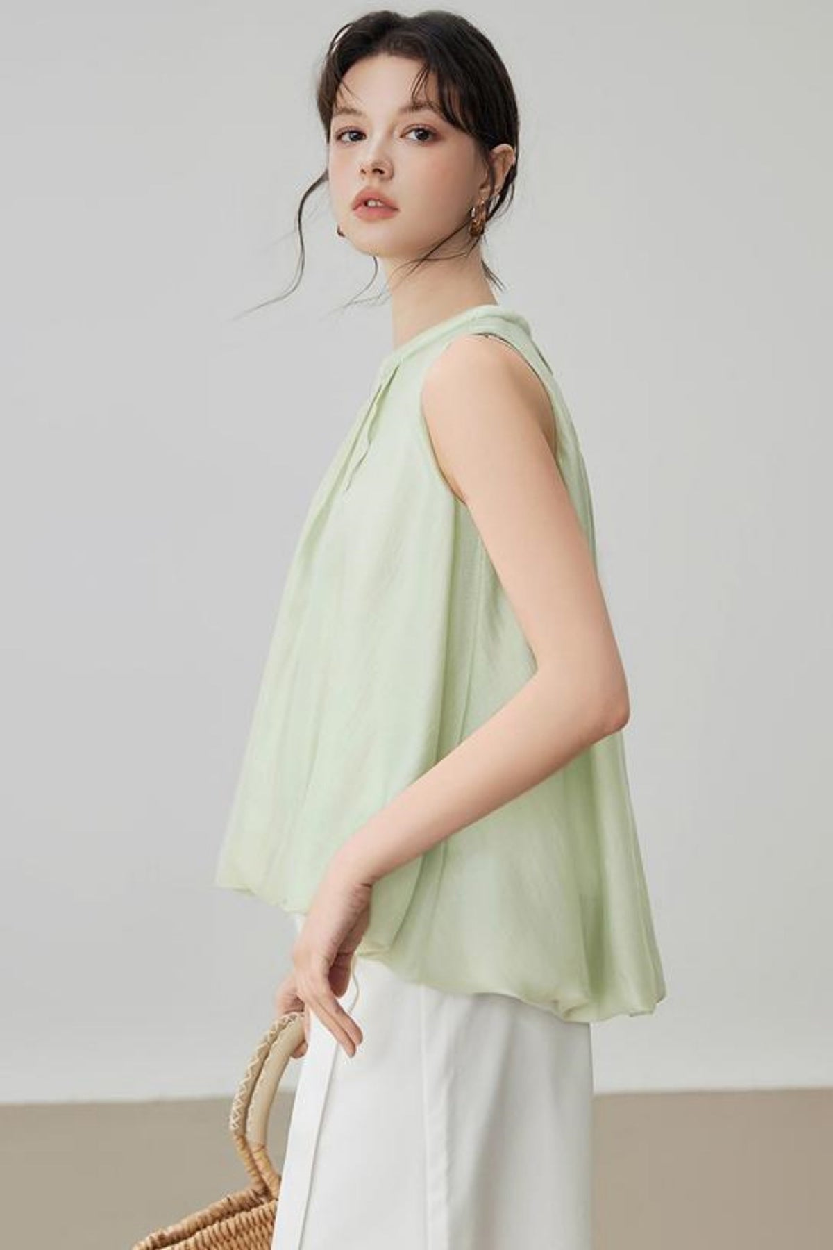 French Off Shoulder Blouse Top