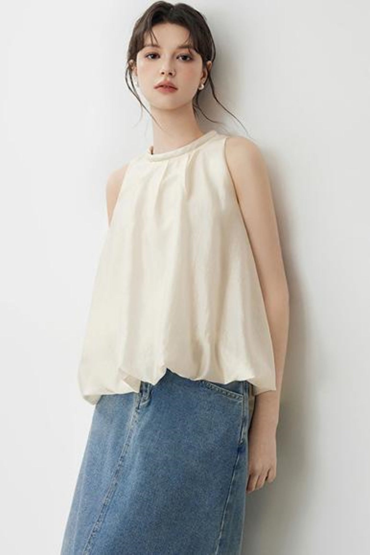 French Off Shoulder Blouse Top