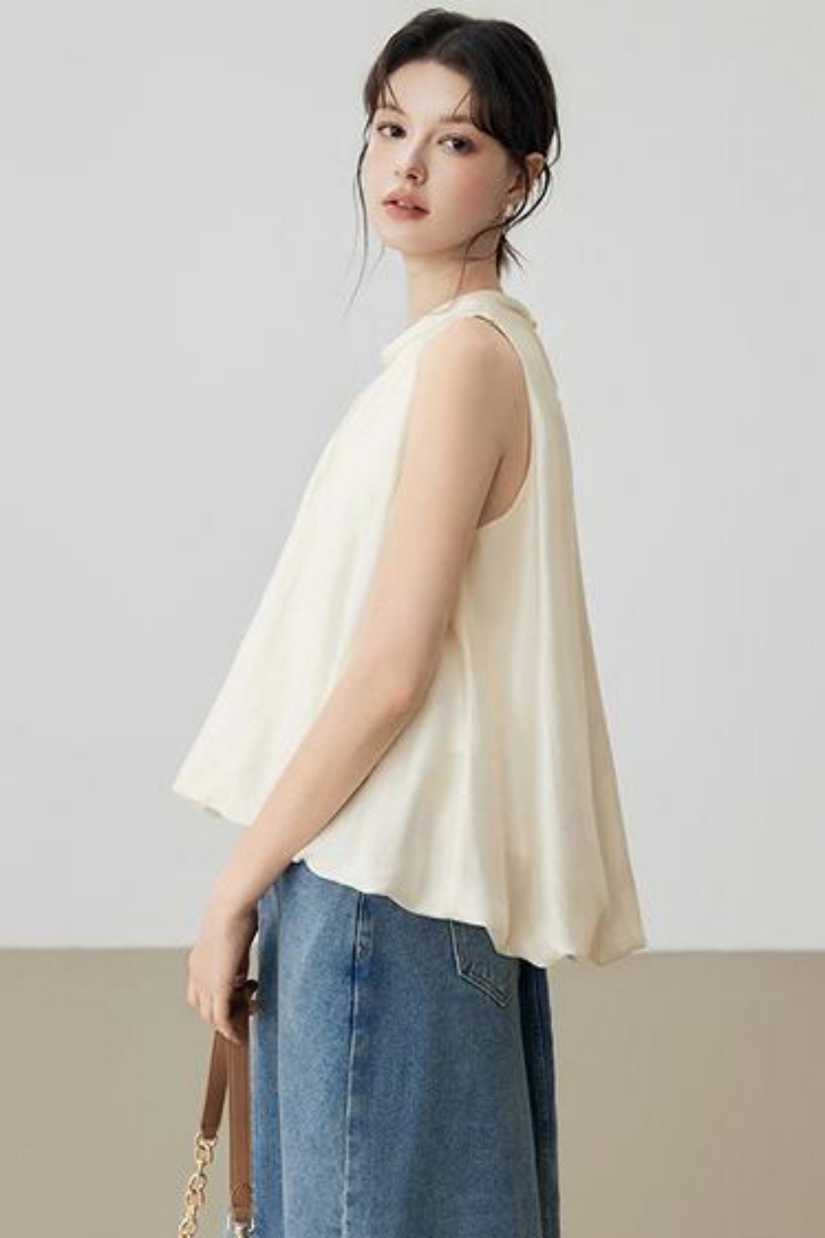 French Off Shoulder Blouse Top