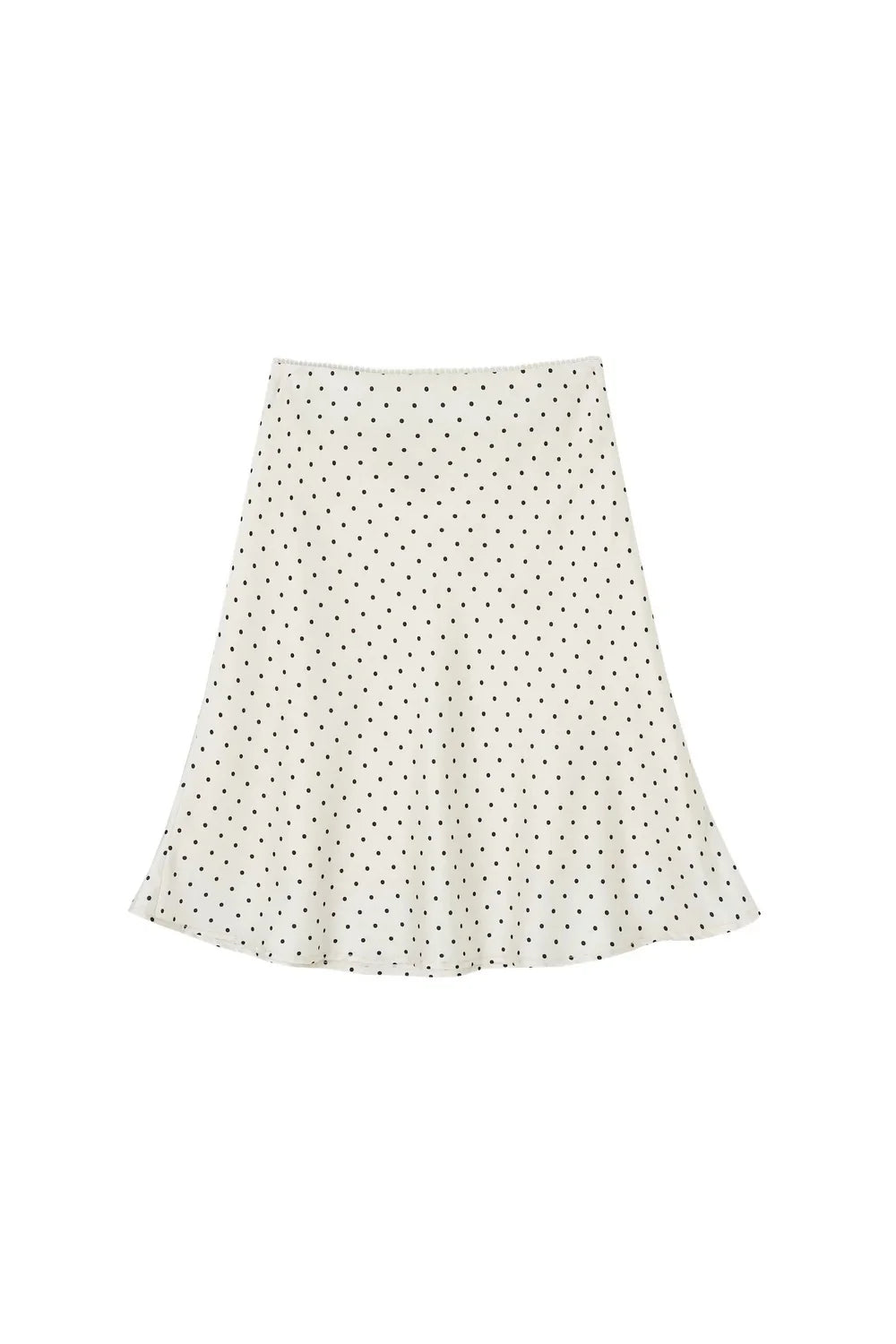 French Polka Dot Blouse & Skirt Set-Up