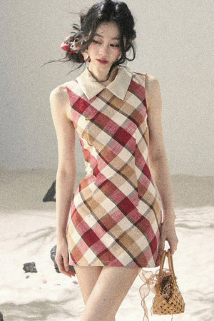 French Quilted Polo Bodycon Dress