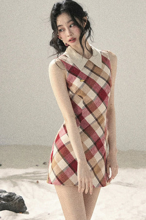 French Quilted Polo Bodycon Dress