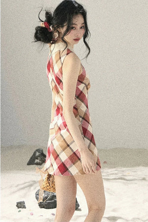 French Quilted Polo Bodycon Dress