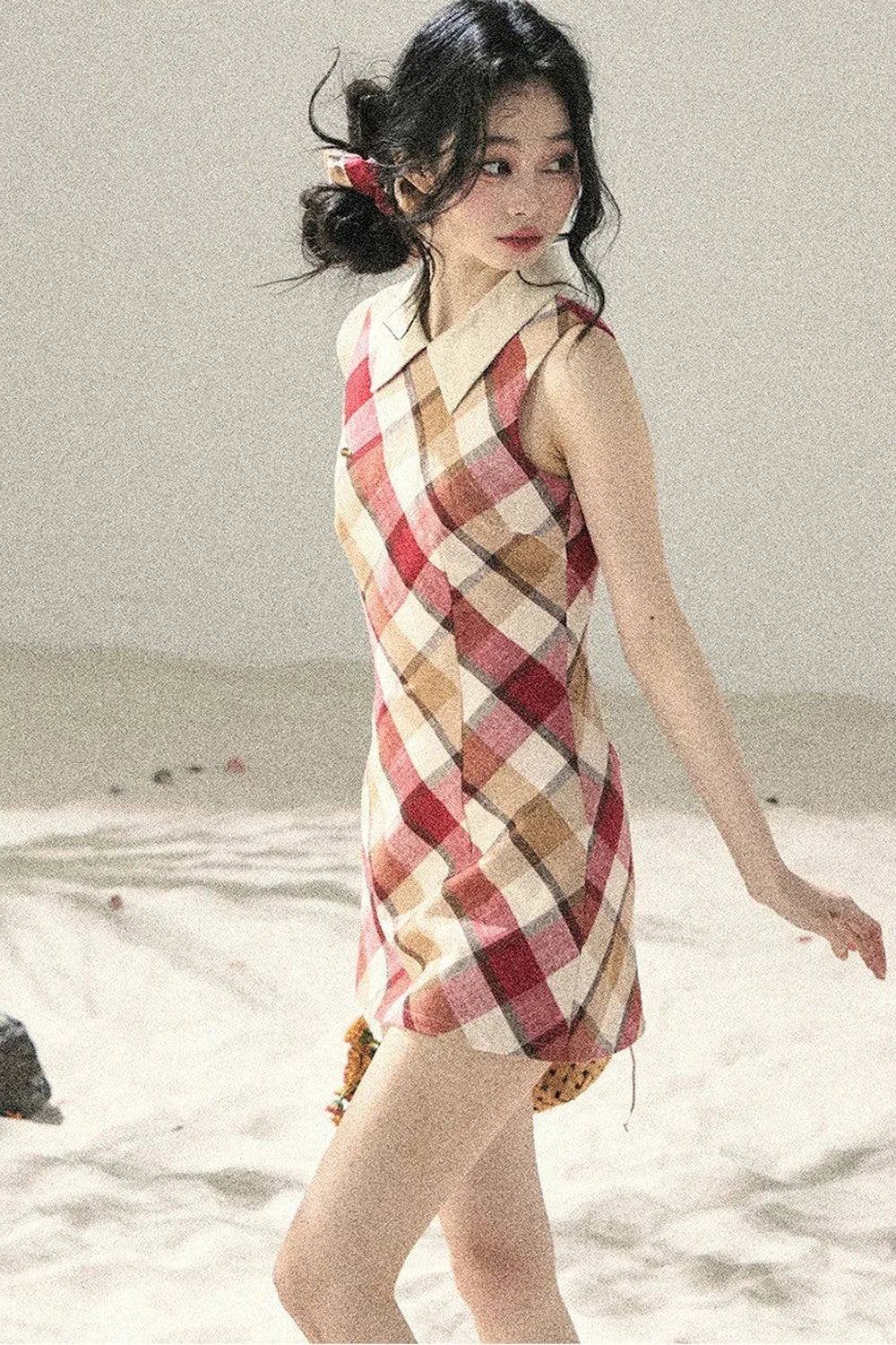 French Quilted Polo Bodycon Dress