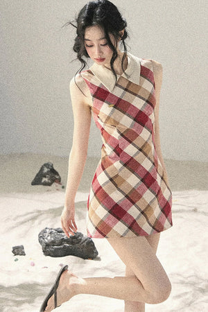 French Quilted Polo Bodycon Dress