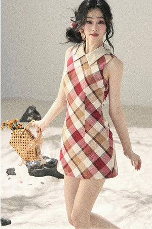 French Quilted Polo Bodycon Dress