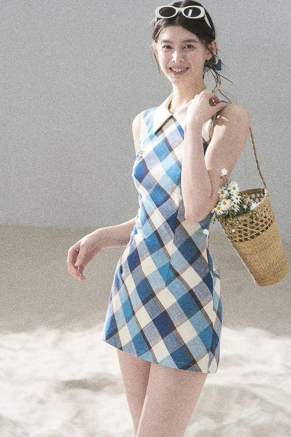 French Quilted Polo Bodycon Dress
