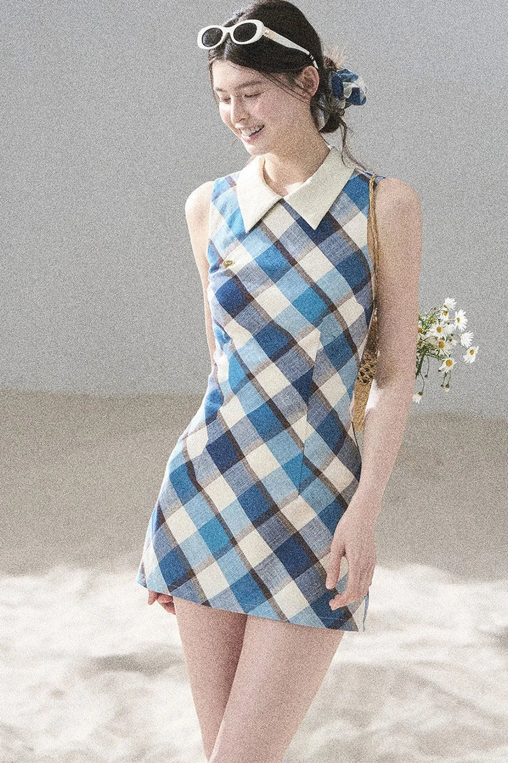 French Quilted Polo Bodycon Dress