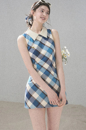 French Quilted Polo Bodycon Dress