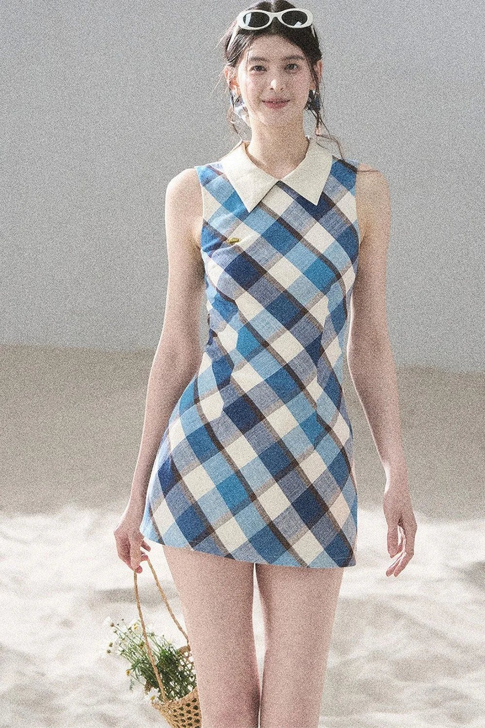French Quilted Polo Bodycon Dress