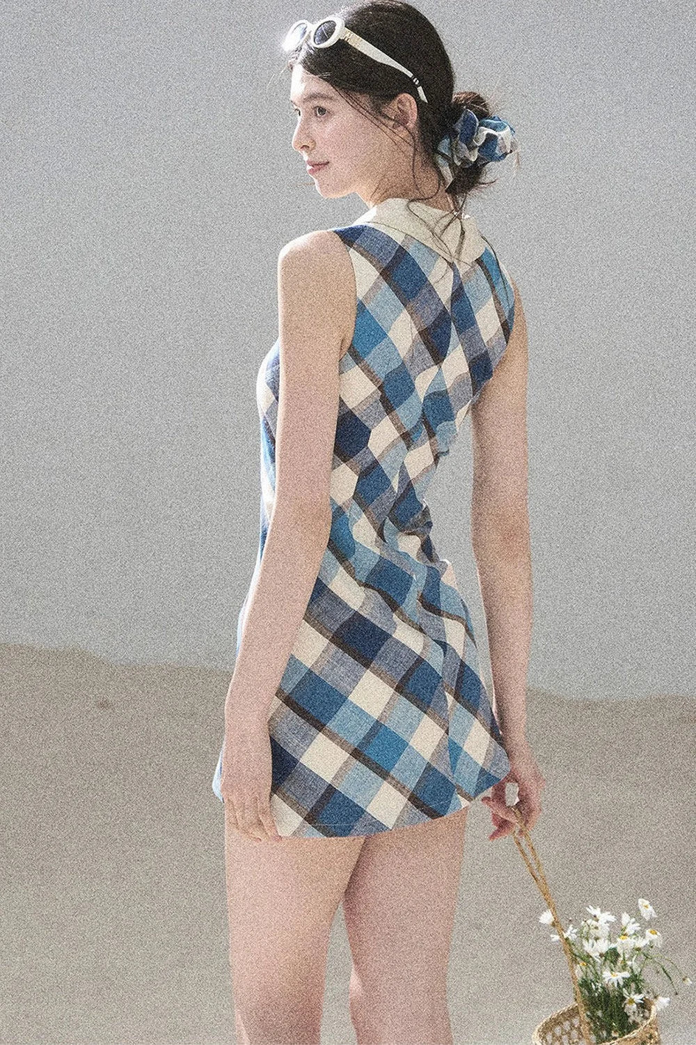 French Quilted Polo Bodycon Dress