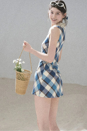 French Quilted Polo Bodycon Dress