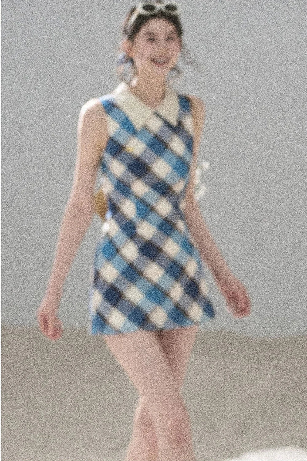 French Quilted Polo Bodycon Dress