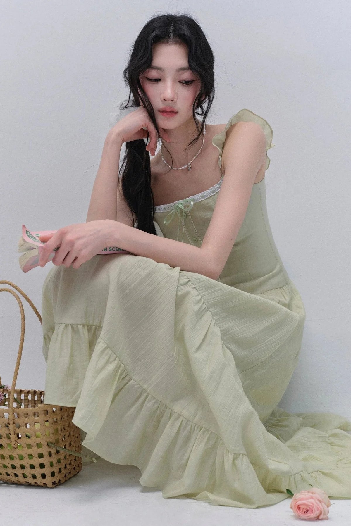 French Resort Glow Dress