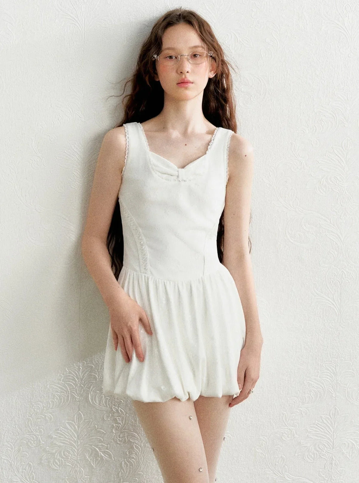 French Retro Slim Waist Dress