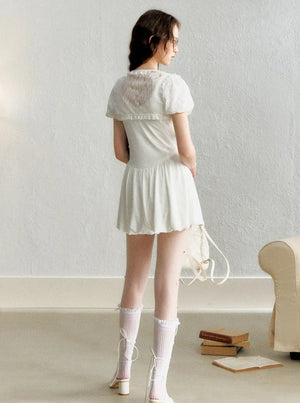 French Retro Slim Waist Dress