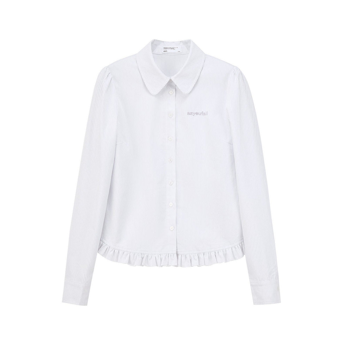 French Retro Striped Long Sleeve Shirt