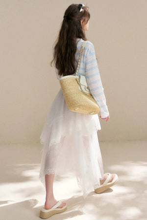 French Romantic Lace Skirt