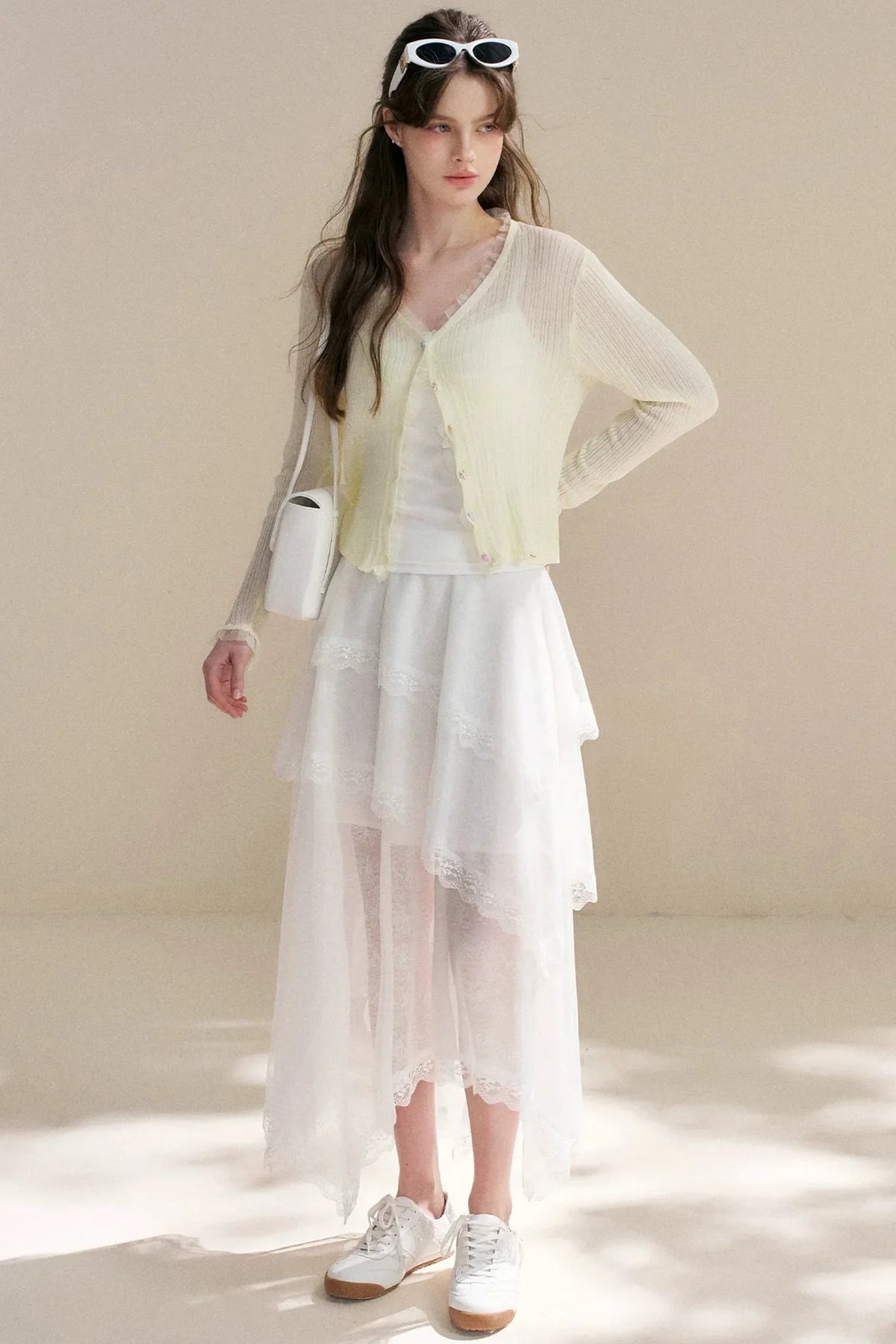 French Romantic Lace Skirt