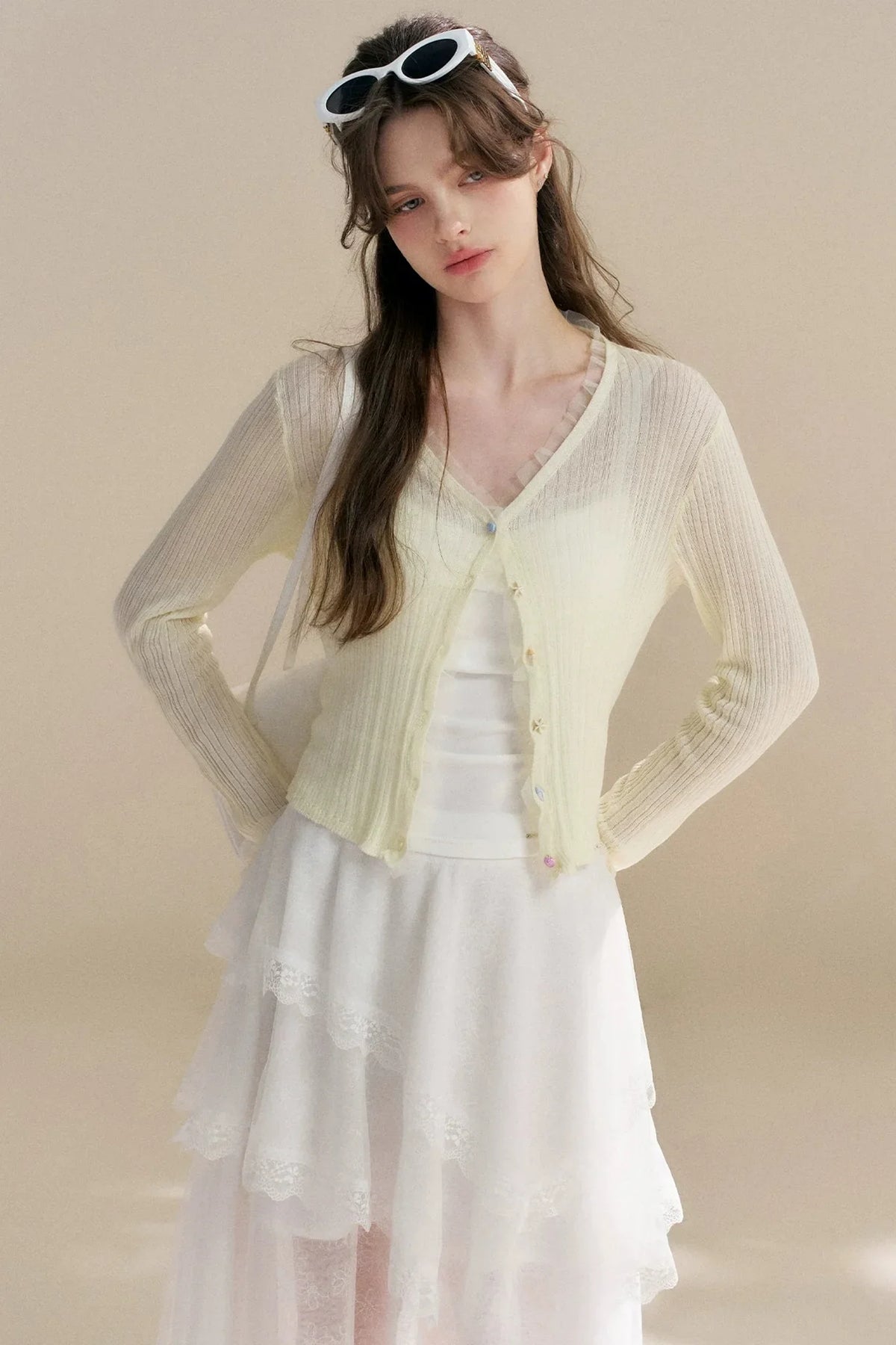 French Romantic Lace Skirt