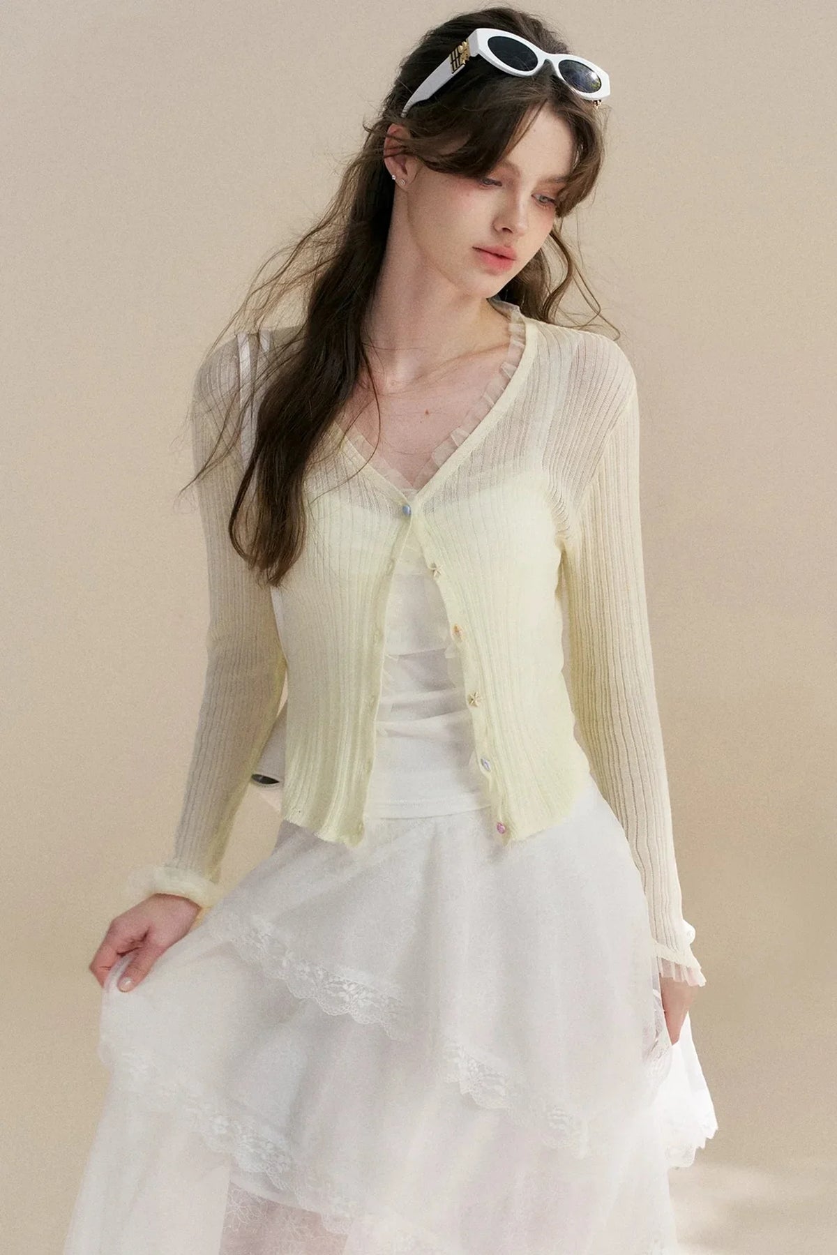 French Romantic Lace Skirt