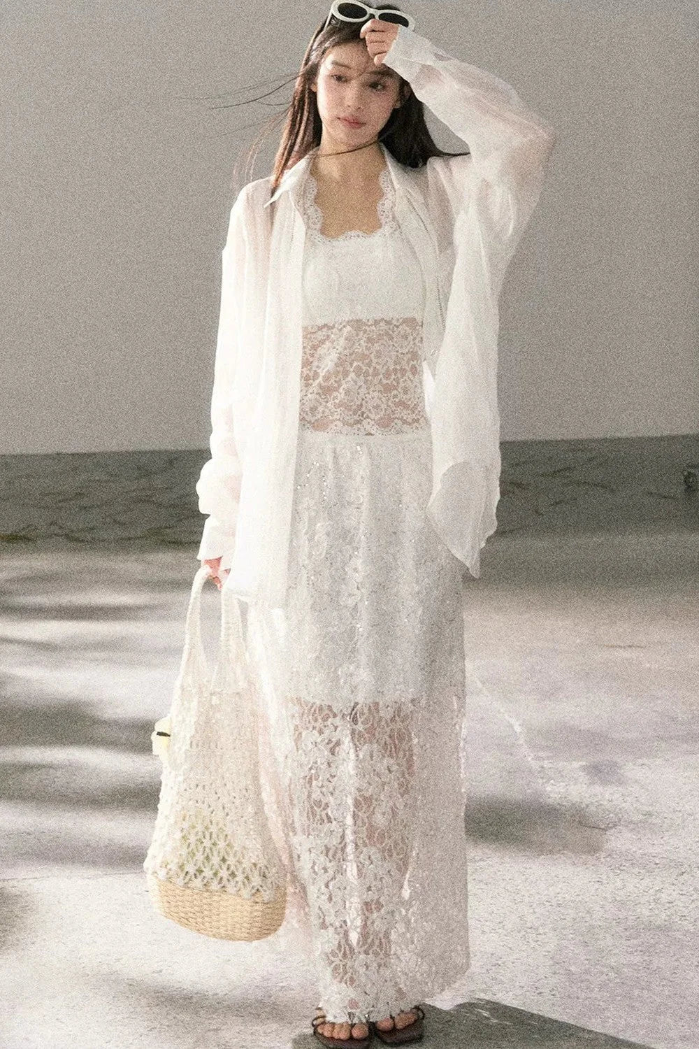 French Romantic Lace Skirt Set-Up