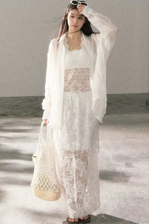 French Romantic Lace Skirt Set-Up