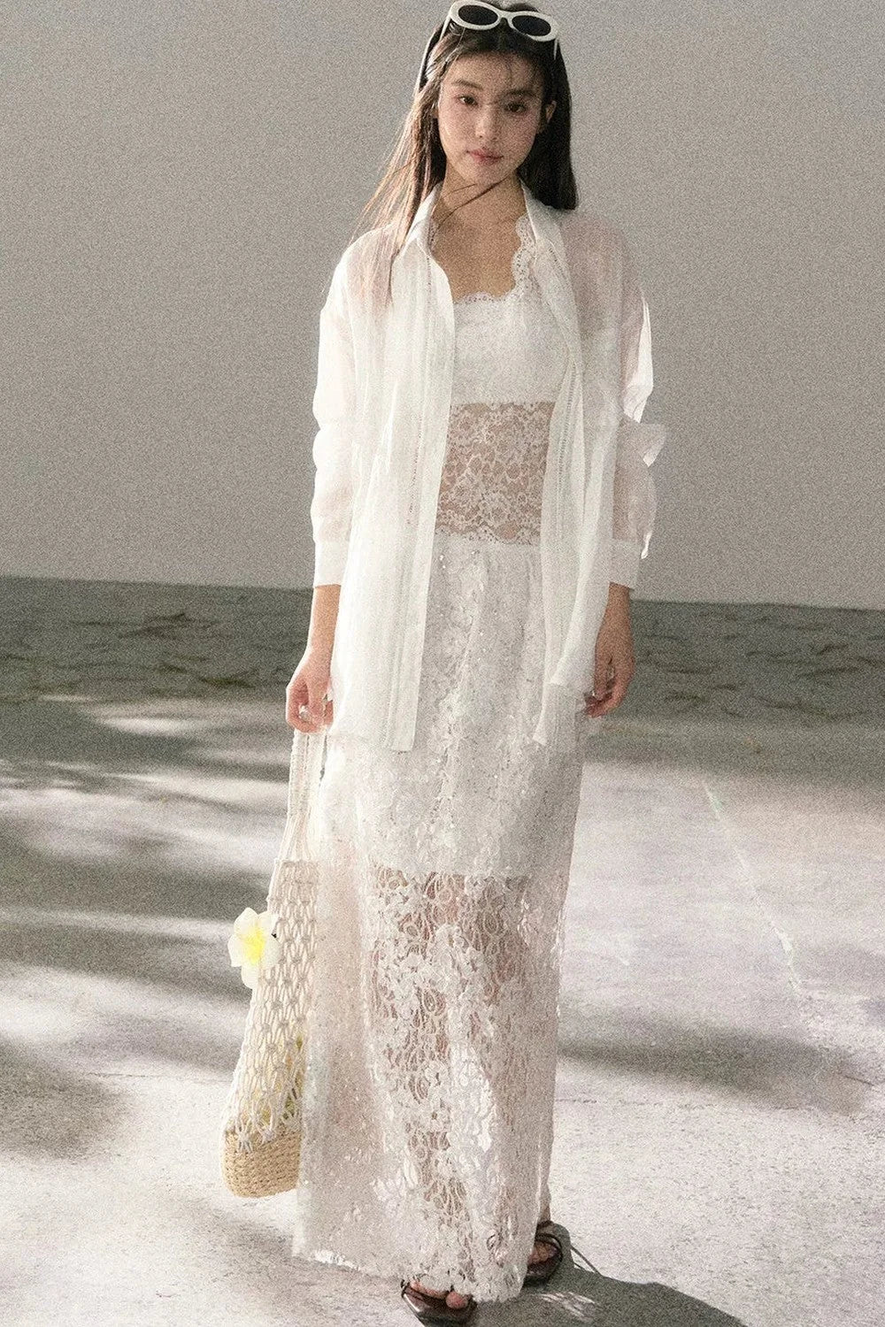 French Romantic Lace Skirt Set-Up