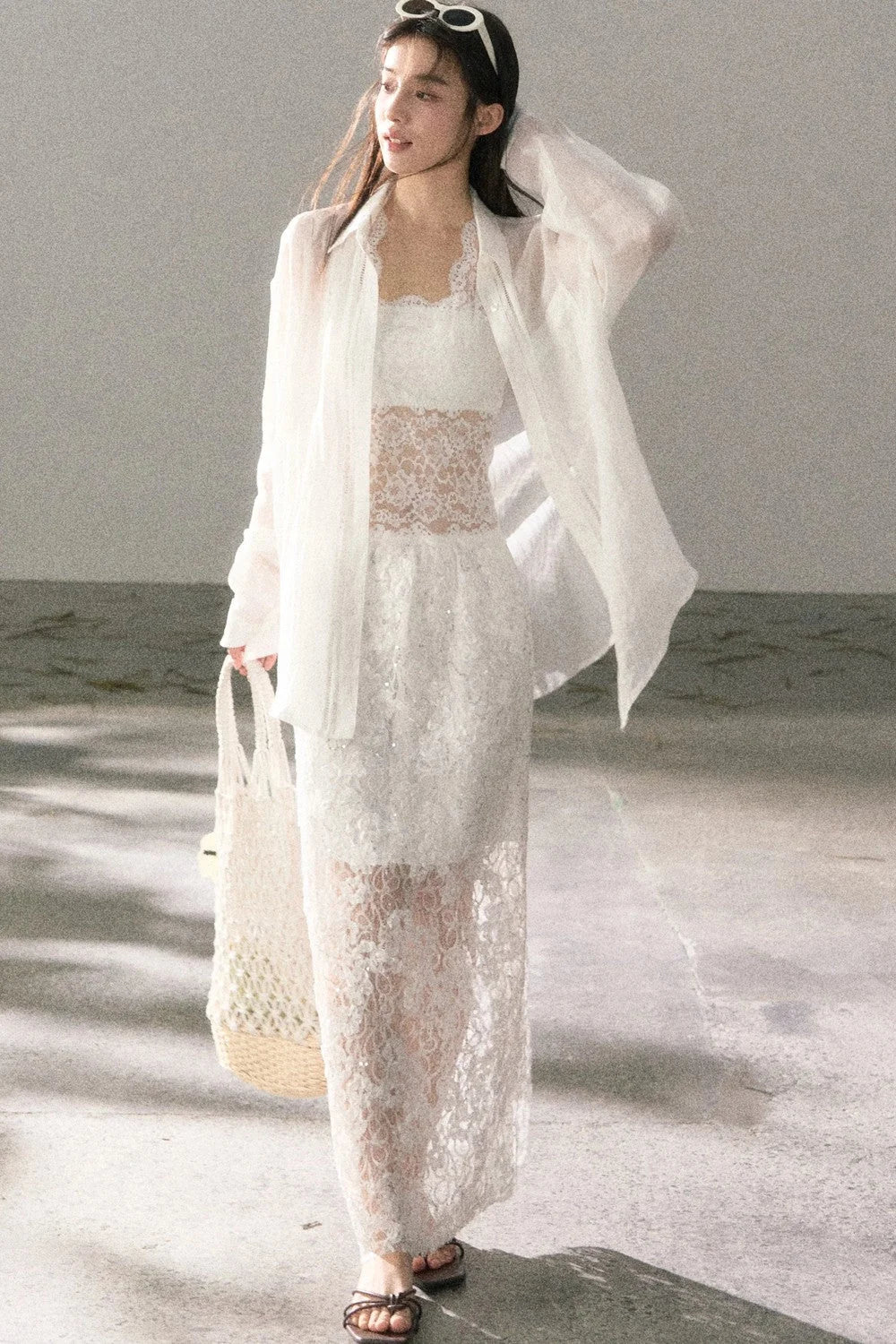 French Romantic Lace Skirt Set-Up