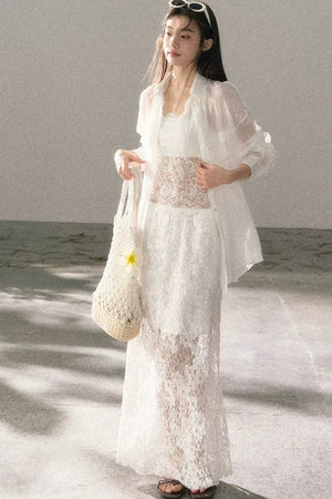 French Romantic Lace Skirt Set-Up