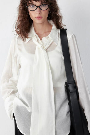 French Ruffle Blouse