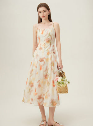 French Seaside Resort Dress