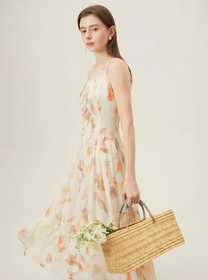 French Seaside Resort Dress