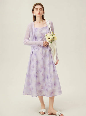 French Seaside Resort Dress