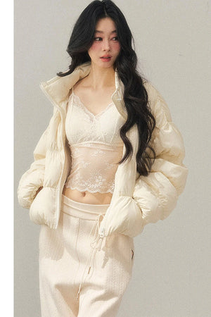 French Sheer Lace Camisole