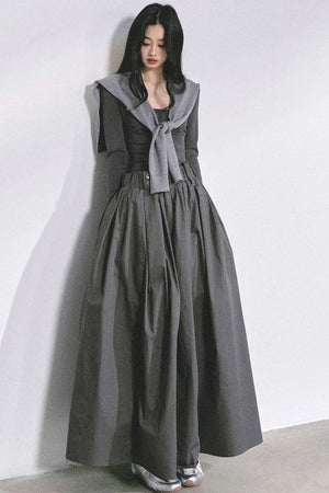 French Slimming Long Dress