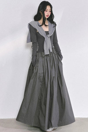 French Slimming Long Dress