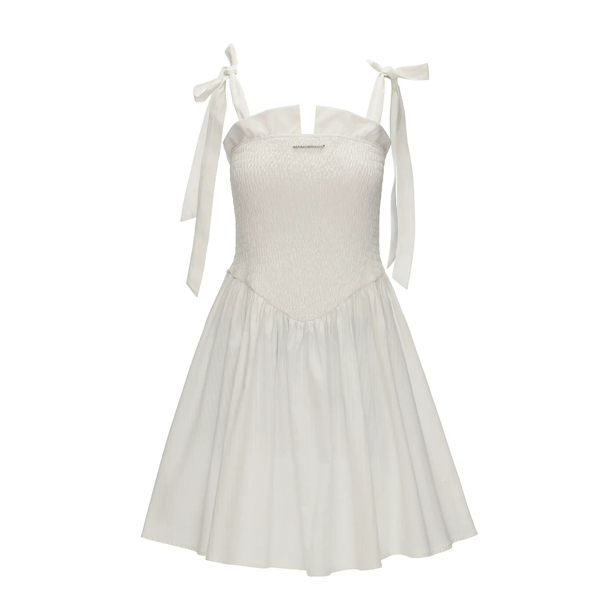 French Striped Bow Sundress
