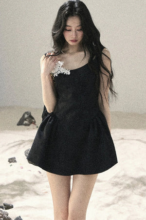French Style Floral Lace Dress