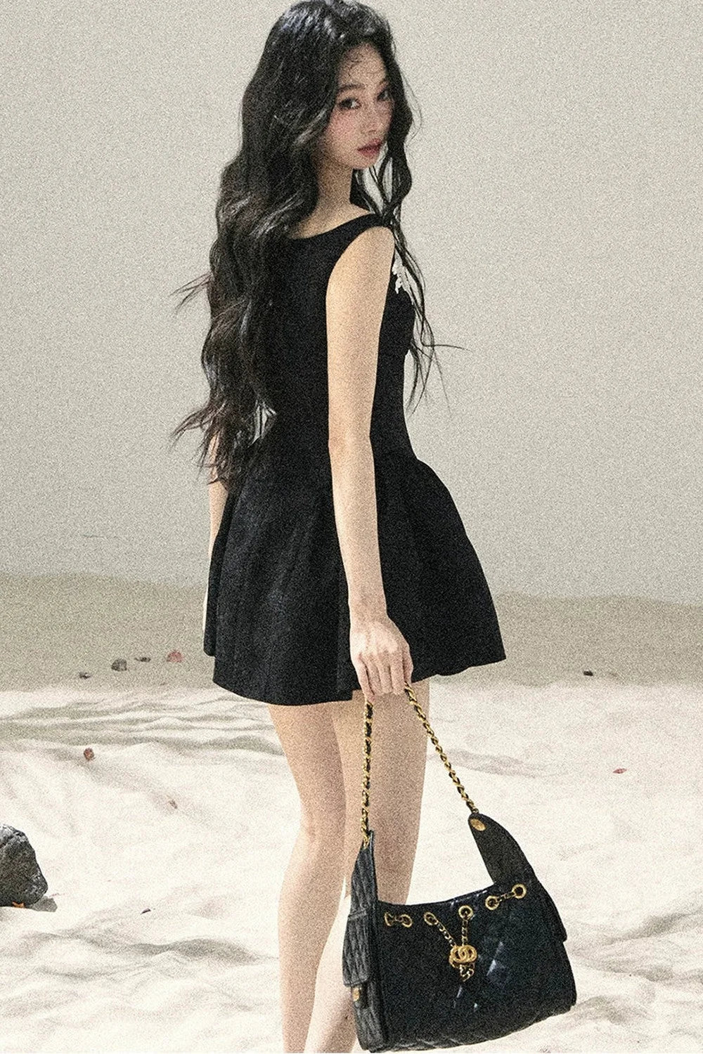 French Style Floral Lace Dress