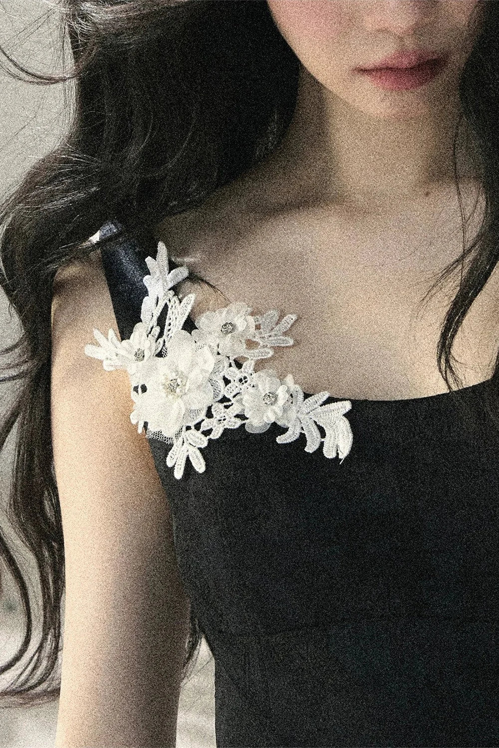 French Style Floral Lace Dress
