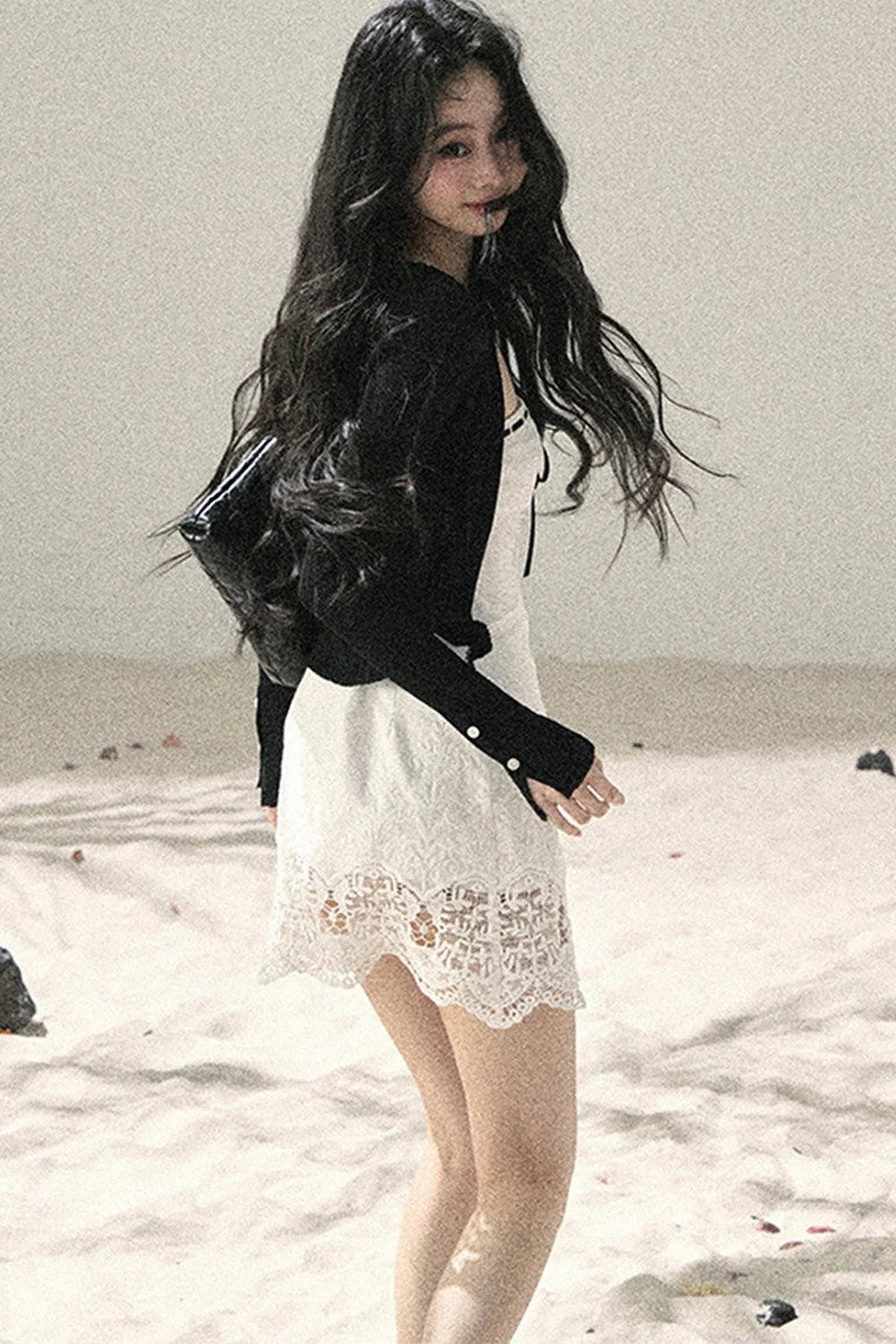 French Style Lace Bodycon Dress