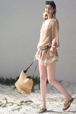 French-Style Lace Dress