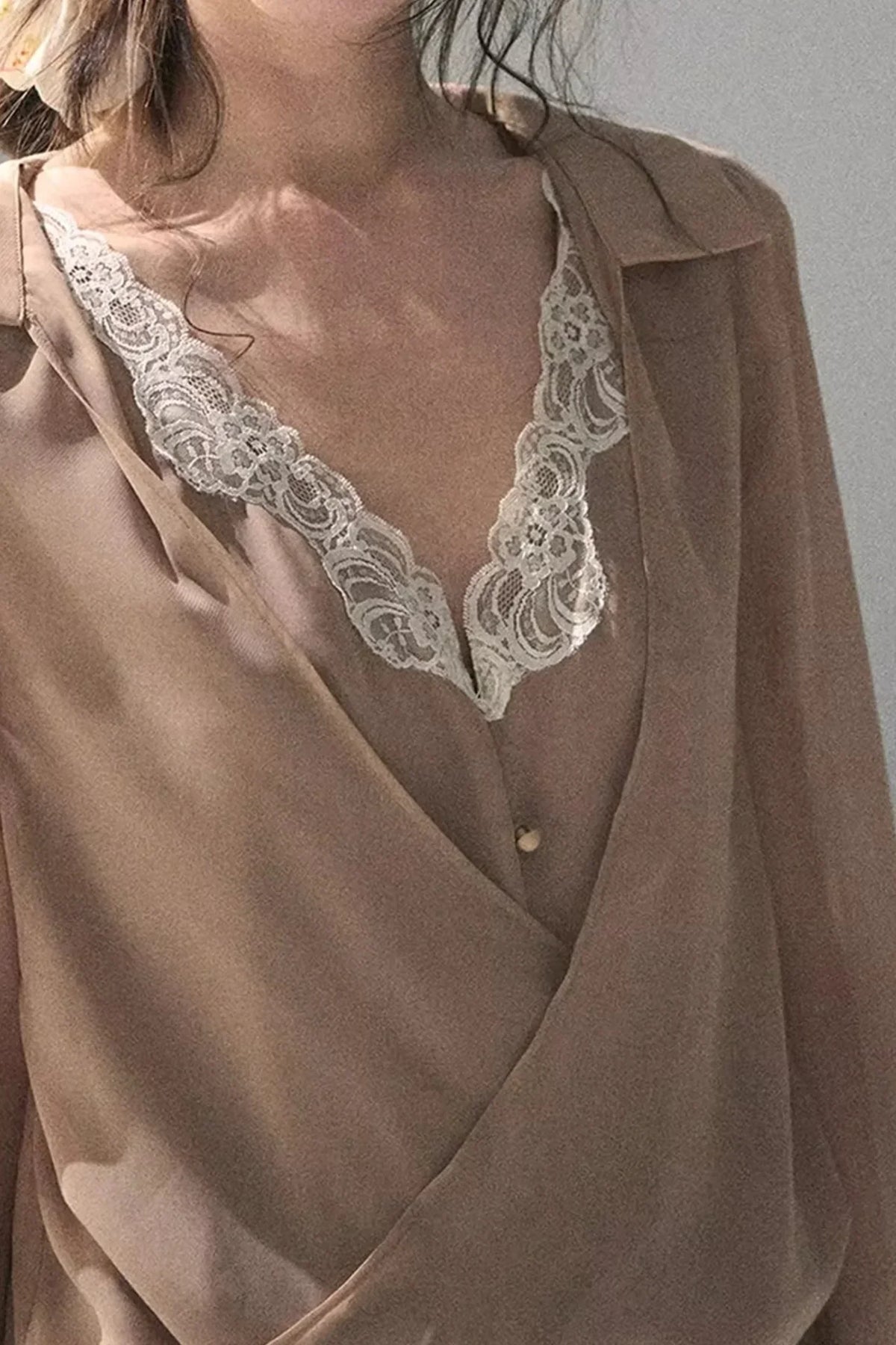 French-Style Lace Dress