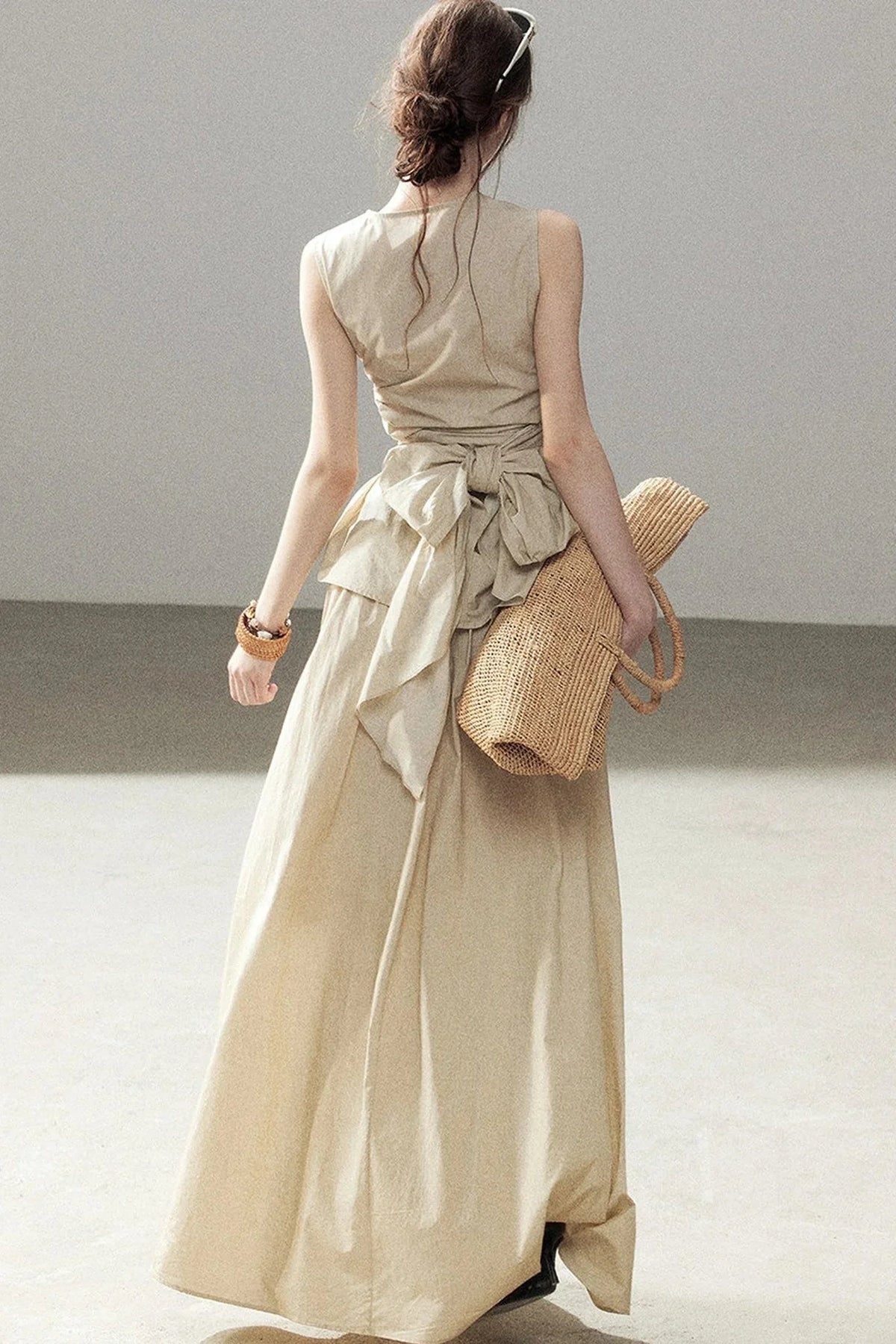 French Style Lazy Top and Skirt Set-Up