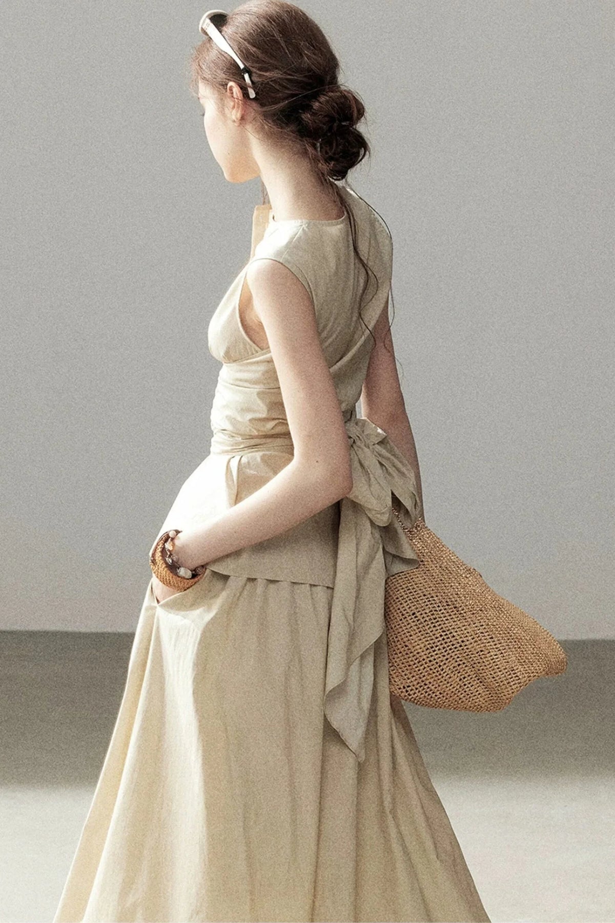 French Style Lazy Top and Skirt Set-Up