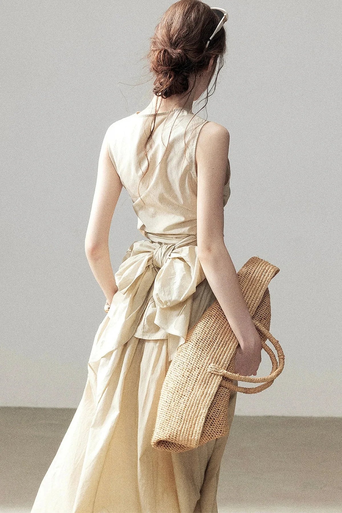 French Style Lazy Top and Skirt Set-Up