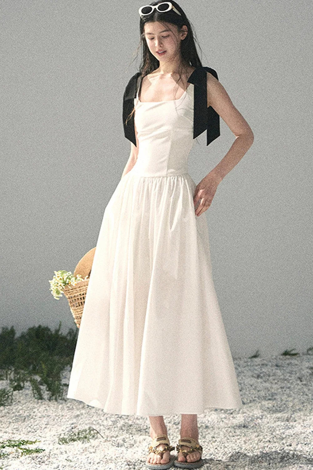 French Style Strap Dress