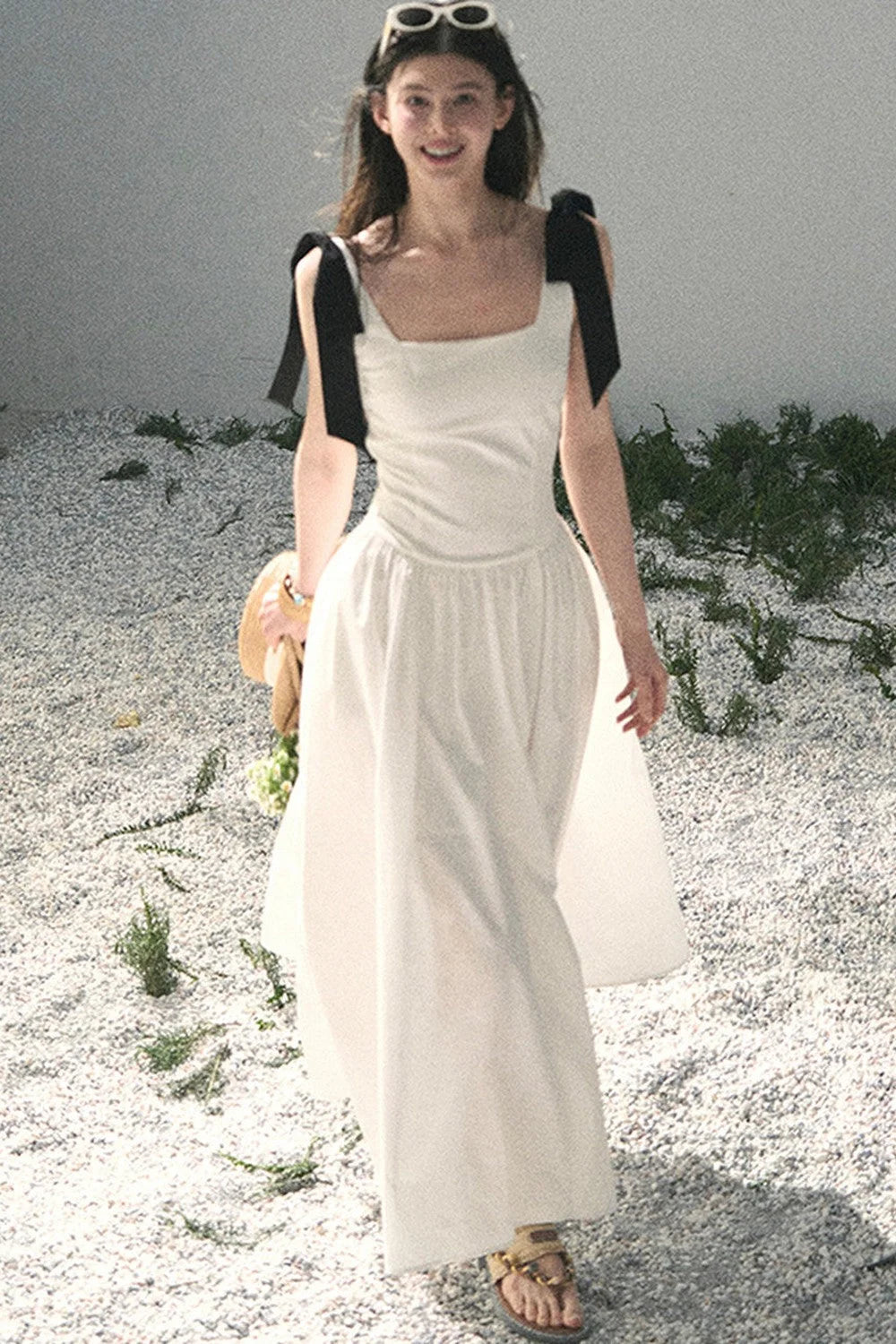 French Style Strap Dress