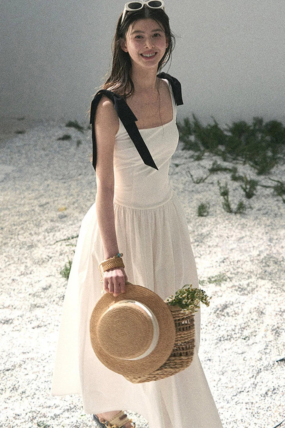 French Style Strap Dress